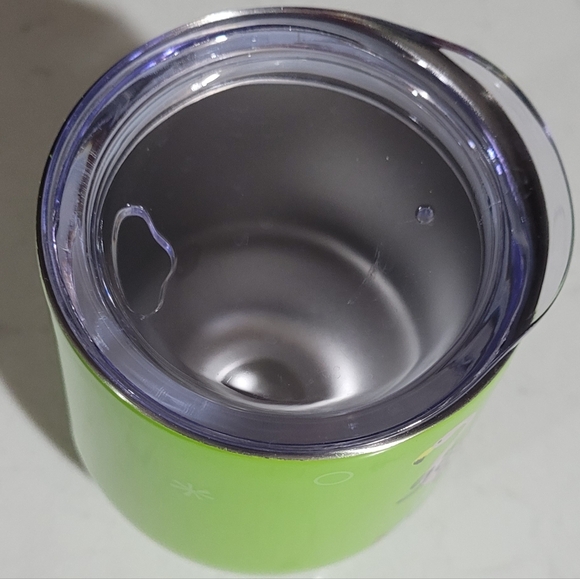 🔥2For$20" Let the good times roll" Green Steel Wine Tumbler FLAMINGO - Picture 2 of 4